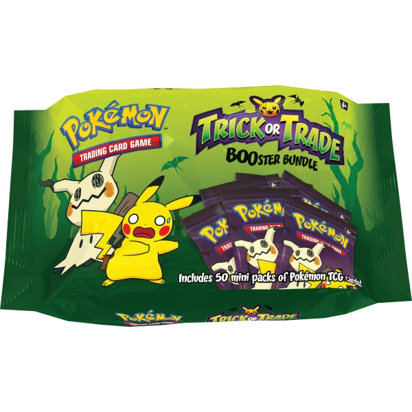 Pokemon TCG: Trick or Trade 2023 Booster Bundle (50 boosterów)