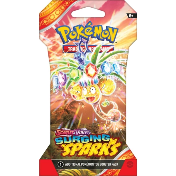 Pokemon TCG: Wzmacniacz z rękawami Surging Sparks