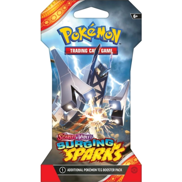 Pokemon TCG: Wzmacniacz z rękawami Surging Sparks