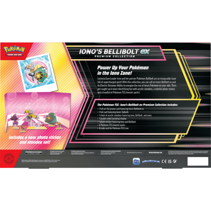Pokemon Iono’s Bellibolt ex Premium Collection
