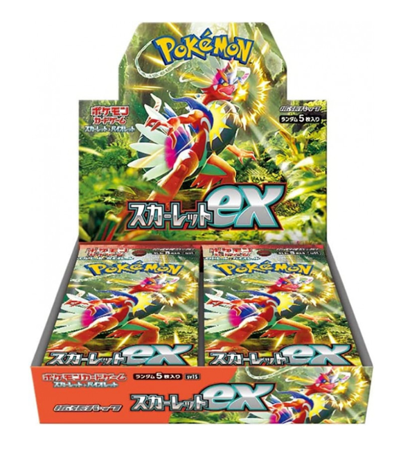 Pokémon Scarlet ex Booster Box  - Japońska edycja