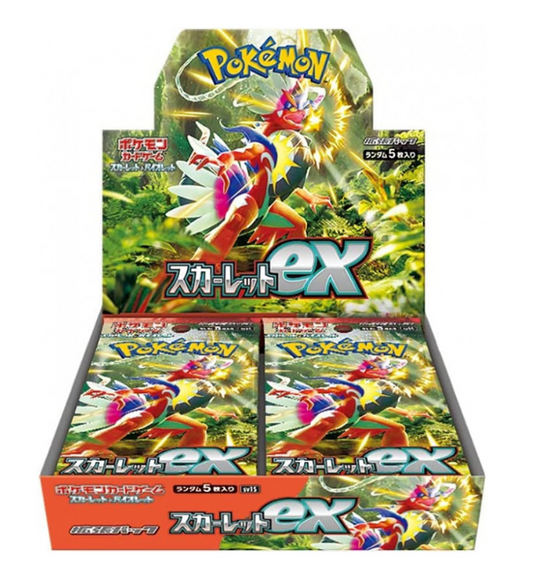 Pokémon Scarlet ex Booster Box  - Japońska edycja