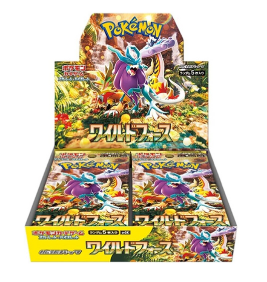 Pokémon Wild Force Booster Box - Japońska edycja